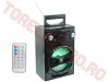 Boxa  6"  25Wrms Amplificata Portabila cu Acumulator, Bluetooth, Karaoke, Telecomanda si Player USB/SD BT1650/SAL